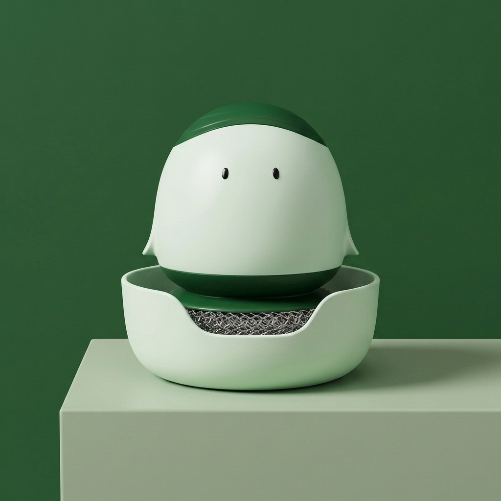 Groene BrushPal-productfoto